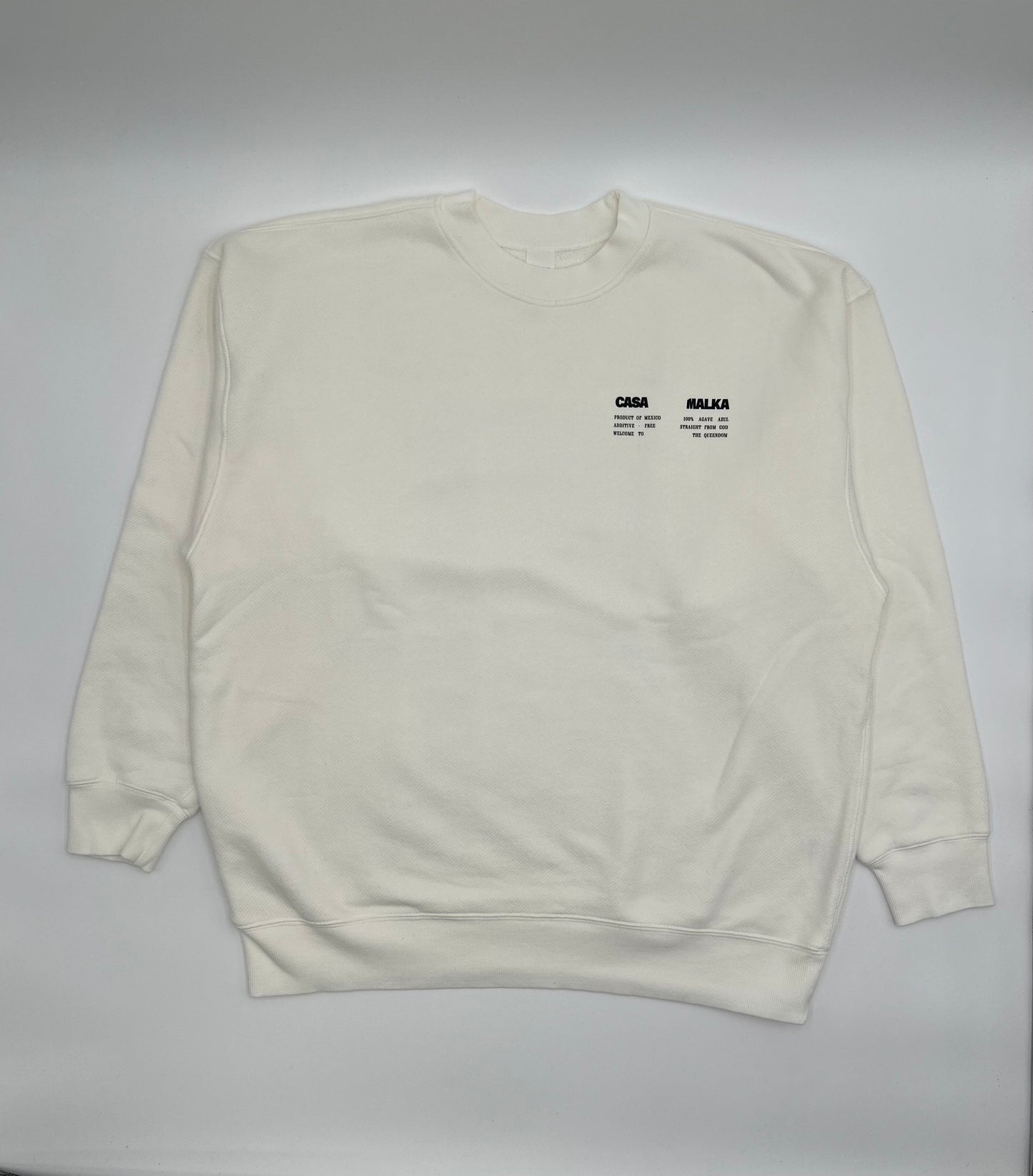 Crewneck White V1