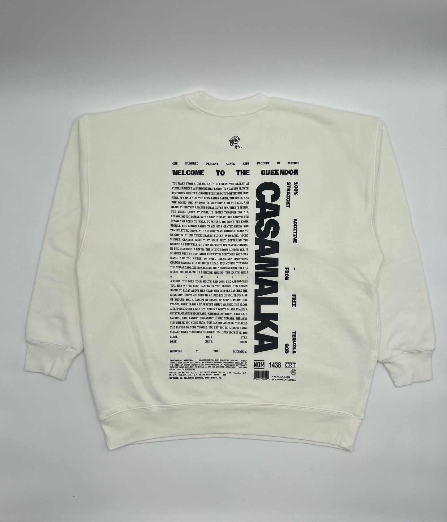 Crewneck White V1